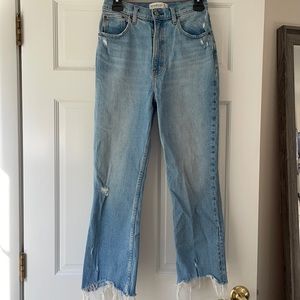 A&F Ultra High Rise Kick Flare